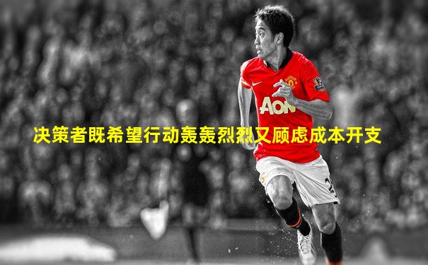 决策者既希望行动轰轰烈烈又顾虑成本开支