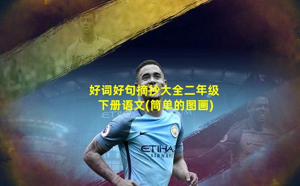 好词好句摘抄大全二年级下册语文(筒单的图画)