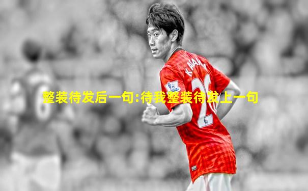 整装待发后一句:待我整装待发上一句