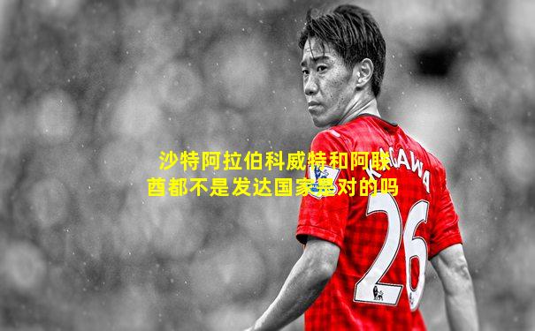 沙特阿拉伯科威特和阿联酋都不是发达国家是对的吗